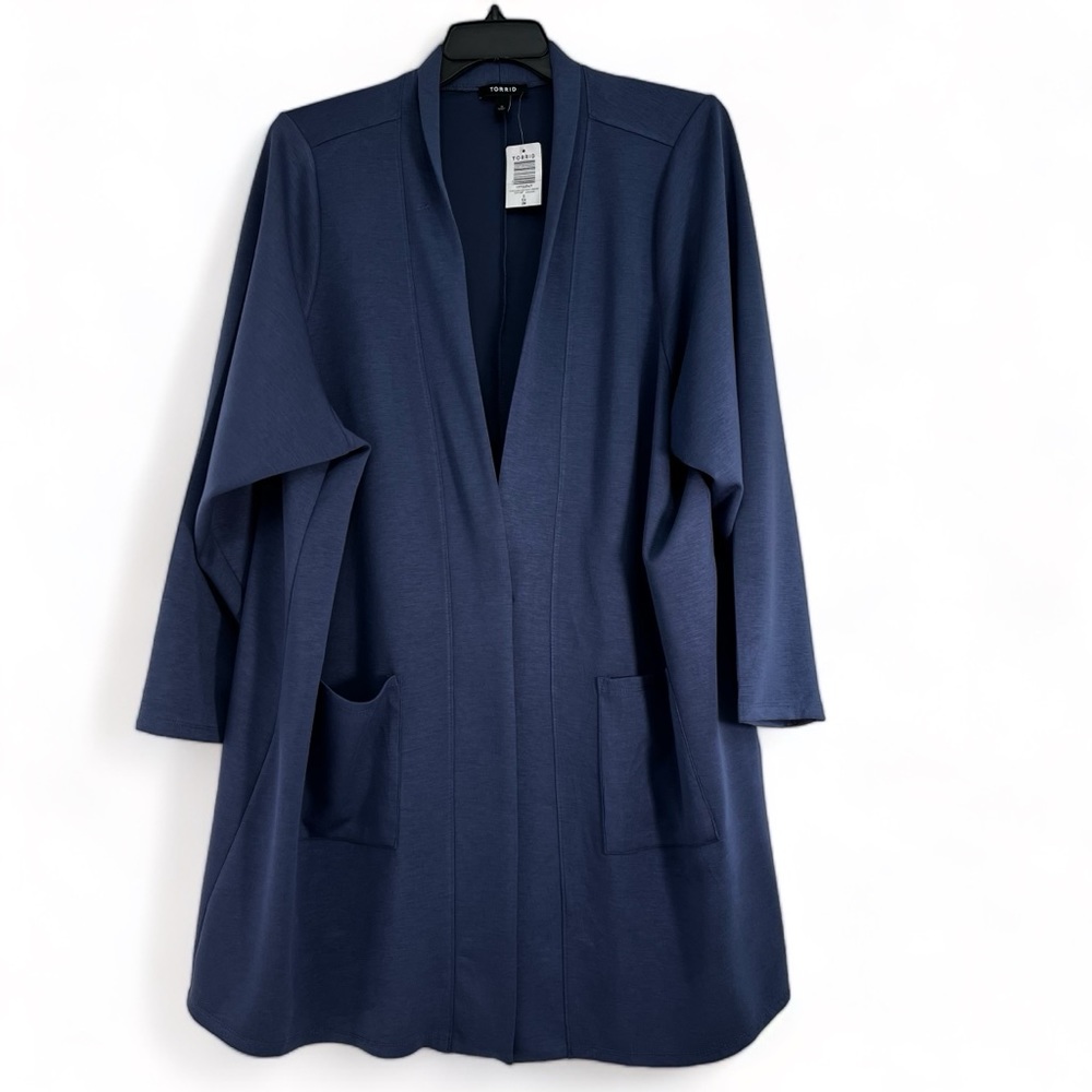 Torrid Women's Super Soft Long Sleeve Open Front Sweater Duster Cardigan…